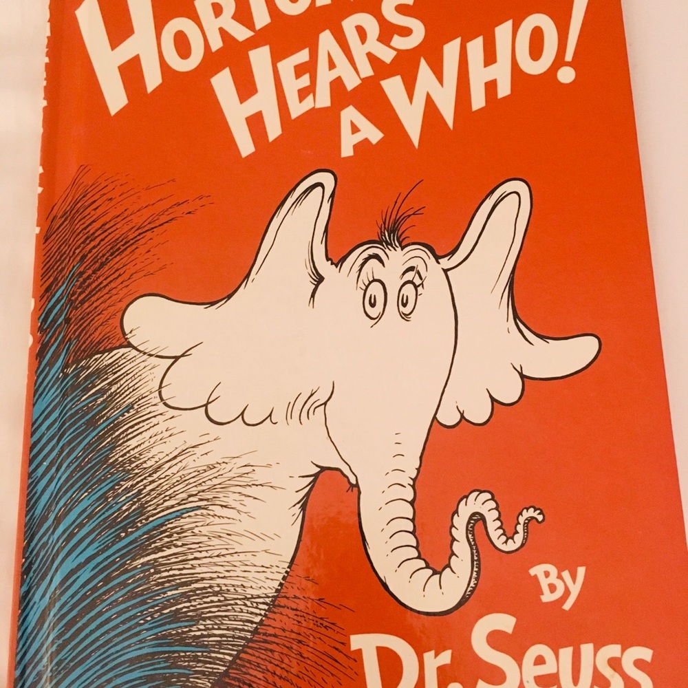 Dr. Seuss Horton Hears a Who book